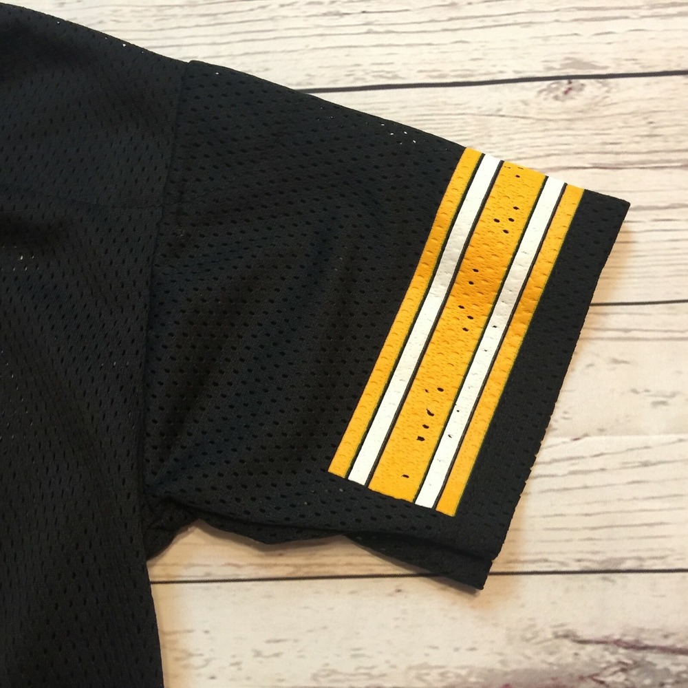 Pittsburgh Steelers Troy Polamalu NFL Mesh Jersey Franklin Youth Boys Size‎ M - Picture 3 of 6